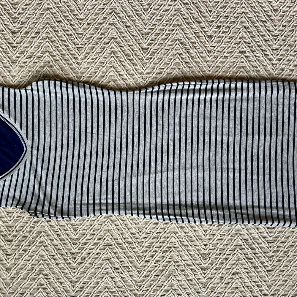 Striped Sleeveless Dress